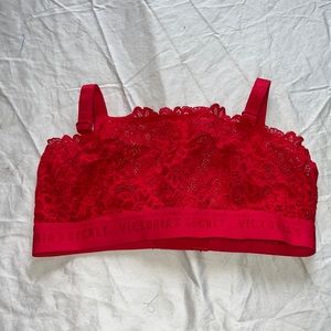 NWT Victoria’s Secret lace and mesh bralette